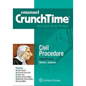 Emanuel Crunchtime for Civil Procedure, Paperback - Steven L. Emanuel imagine