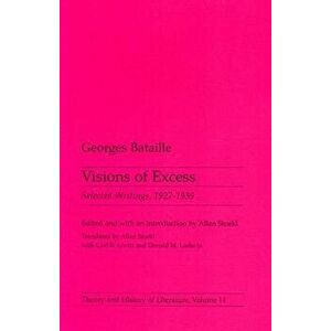 Visions of Excess, Paperback - Georges Bataille imagine