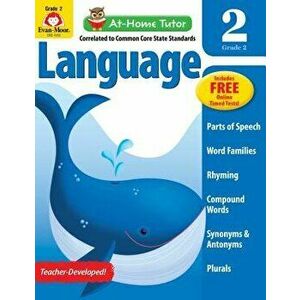 At Home Tutor Language, Grade 2, Paperback - Evan-Moor Educational Publishers imagine