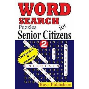 Word Search Puzzles for Senior Citizens 2, Paperback - Rays Publishers imagine