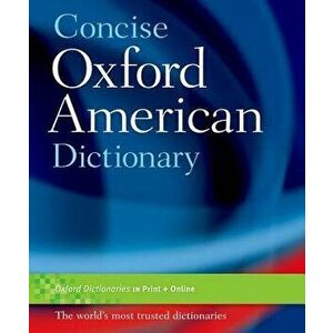 Concise Oxford American Dictionary, Hardcover - Oxford Dictionaries imagine