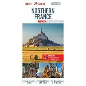Insight Guides Travel Map Northern France - Insight Guides imagine