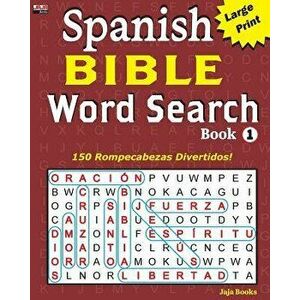 Spanish Bible Word Search Book 1, Paperback - Jaja Books imagine