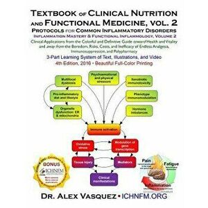 Textbook of Clinical Nutrition and Functional Medicine, Vol. 2: Protocols for Common Inflammatory Disorders, Paperback - Alex Vasquez imagine