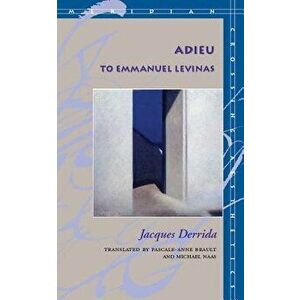 Adieu to Emmanuel Levinas, Paperback - Jacques Derrida imagine