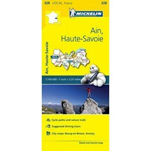 Michelin France: Ain, Haute-Savoie Map 328 - Michelin imagine