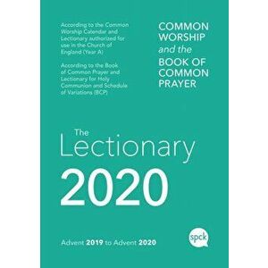 Common Worship Lectionary 2020, Paperback - Spck imagine
