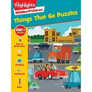 Things That Go Puzzles, Paperback - Highlights imagine