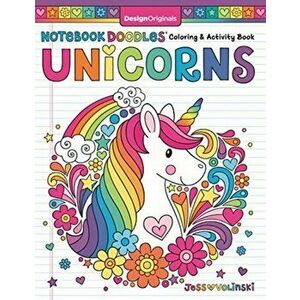 Notebook Doodles Unicorns: Coloring and Activity Book, Paperback - Jess Volinski imagine