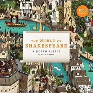 The World of Shakespeare: 1000 Piece Jigsaw Puzzle - Adam Simpson imagine