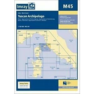 Imray Chart M45. Tuscan Archipelago, Paperback - *** imagine