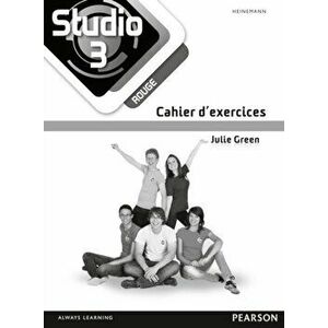 Studio 3 rouge Workbook (pack of 8) (11-14 French) - Julie Green imagine