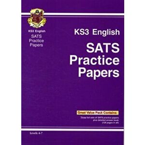 KS3 English Practice Tests, Paperback - *** imagine