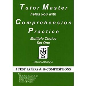 Tutor Master Helps You with Comprehension Practice, Paperback - David Malindine imagine