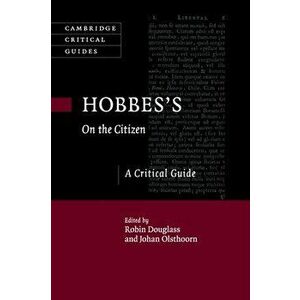 Hobbes's On the Citizen. A Critical Guide, Paperback - *** imagine