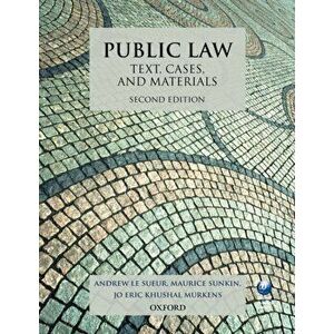 Public Law: Text, Cases, and Materials, Paperback - Jo E. Murkens imagine