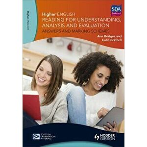 Higher English: Reading for Understanding, Analysis and Evaluation - Answers and Marking Schemes, Paperback - Colin Eckford imagine