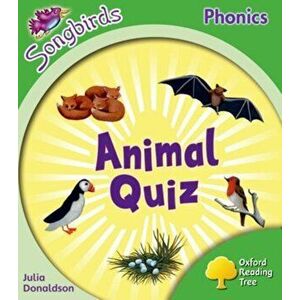 Oxford Reading Tree: Level 2: More Songbirds Phonics. Animal Quiz, Paperback - Julia Donaldson imagine