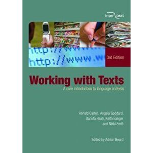 Working with Texts. A Core Introduction to Language Analysis, Paperback - Nikki Swift imagine