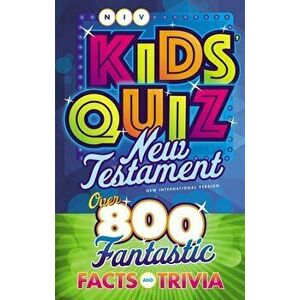 Niv, Kids' Quiz New Testament, Paperback, Comfort Print, Paperback - *** imagine