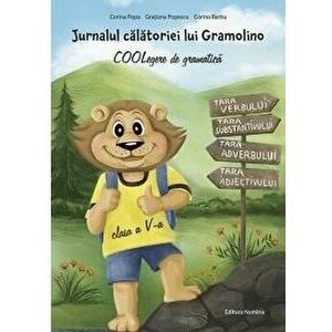 Jurnalul calatoriei lui Gramolino, COOLegere de gramatica, clasa a V-a - Corina Popa imagine