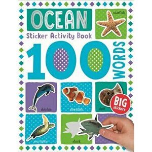 100 Ocean Words Sticker Activity, Paperback - *** imagine