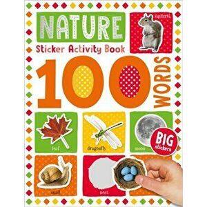 100 Nature Words Sticker Activity, Paperback - Make Believe Ideas imagine