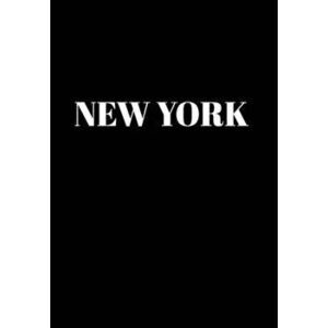 New York: Hardcover Black Decorative Book for Decorating Shelves, Coffee Tables, Home Decor, Stylish World Fashion Cities Design - *** imagine