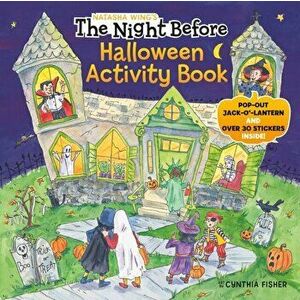 Night Before Halloween Activity Book, Paperback - Natasha Wing imagine