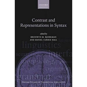 Contrast and Representations in Syntax, Paperback - *** imagine