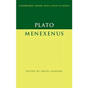 Plato: Menexenus, Paperback - *** imagine