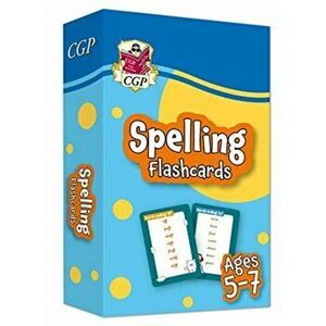 New Spelling Flashcards for Ages 5-7: perfect for back-to-school catch-up, Paperback - Cgp Books imagine
