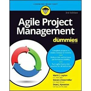 Agile Project Management For Dummies, Paperback - Dean J. Kynaston imagine
