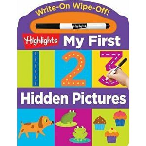 Write-On Wipe-Off: My First 123 Hidden Pictures, Board book - Highlights imagine