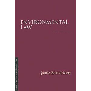 Environmental Law 5/E, Paperback - Jamie Benidickson imagine