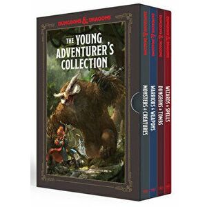 The Young Adventurer's Collection [dungeons & Dragons 4-Book Boxed Set]: Monsters & Creatures, Warriors & Weapons, Dungeons & Tombs, and Wizards & Spe imagine