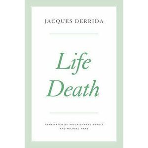 Life Death, Hardcover - Jacques Derrida imagine