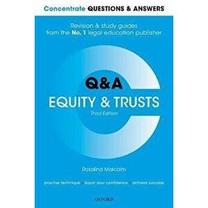 Concentrate Questions and Answers Equity and Trusts. Law Q&A Revision and Study Guide, Paperback - Rosalind Malcolm imagine