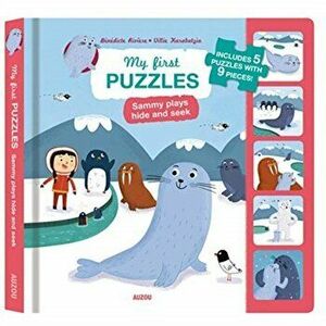 My First Puzzles: Sammy Plays Hide and Seek, Board book - Benedicte Riviere imagine