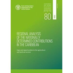 Regional analysis of the nationally determined contributions in the Caribbean, Paperback - I. Holmes imagine