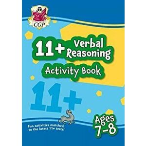 New 11+ Activity Book: Verbal Reasoning - Ages 7-8, Paperback - CGP Books imagine
