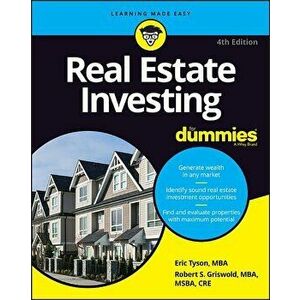 Real Estate Investing for Dummies, Paperback - Eric Tyson imagine