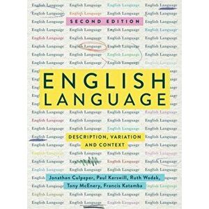 English Language. Description, Variation and Context, Paperback - *** imagine