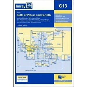 Imray Chart G13. Gulfs of Patras and Corinth, Paperback - *** imagine