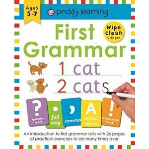 First Grammar. Wipe Clean Workbooks, Paperback - Roger Priddy imagine