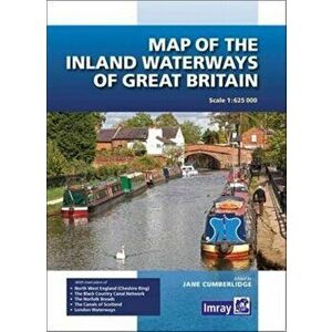 Map of the Inland Waterways of Great Britain, Paperback - Jane Cumberlidge imagine