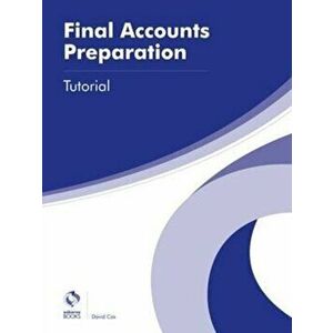 Final Accounts Preparation Tutorial, Paperback - David Cox imagine