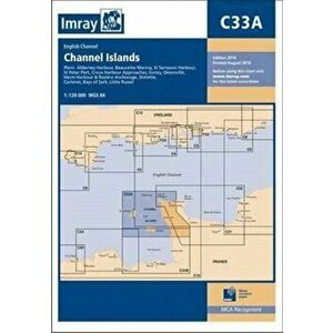 Imray Chart C33a. Channel Islands (North), Paperback - *** imagine