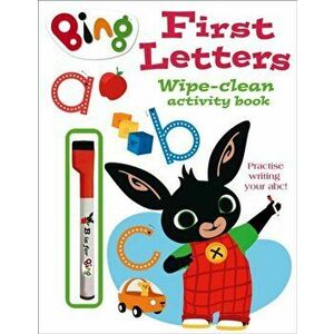 First Letters Wipe-clean activity book, Paperback - *** imagine