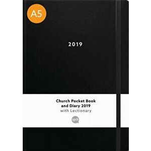 Church Pocket Book and Diary 2019. Black A5, Hardback - *** imagine